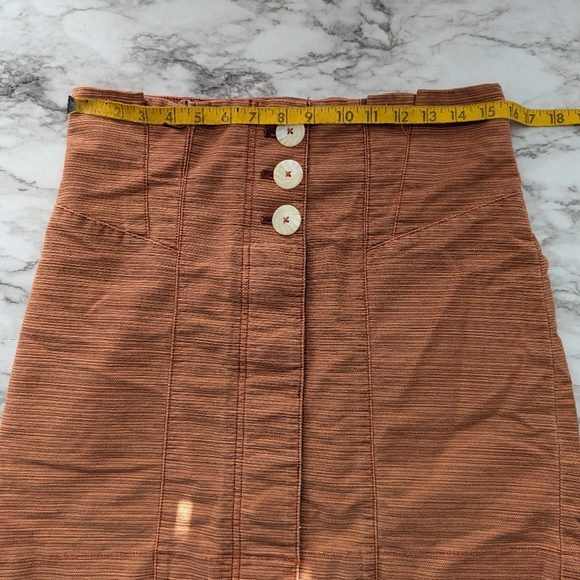 Free People Mini Skirt Size 10 - Picture 5 of 8
